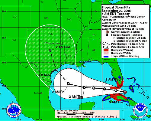 Here comes Hurricane Rita